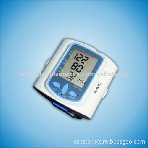 Wireless Wrist Digital Blood Pressure Monitor with Extra Large LCD Digital Blood Pressure Monitor